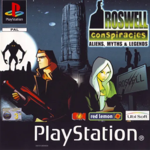 Roswell Conspiracies - Aliens, Myths & Legends (Europe) (En,Fr,De)